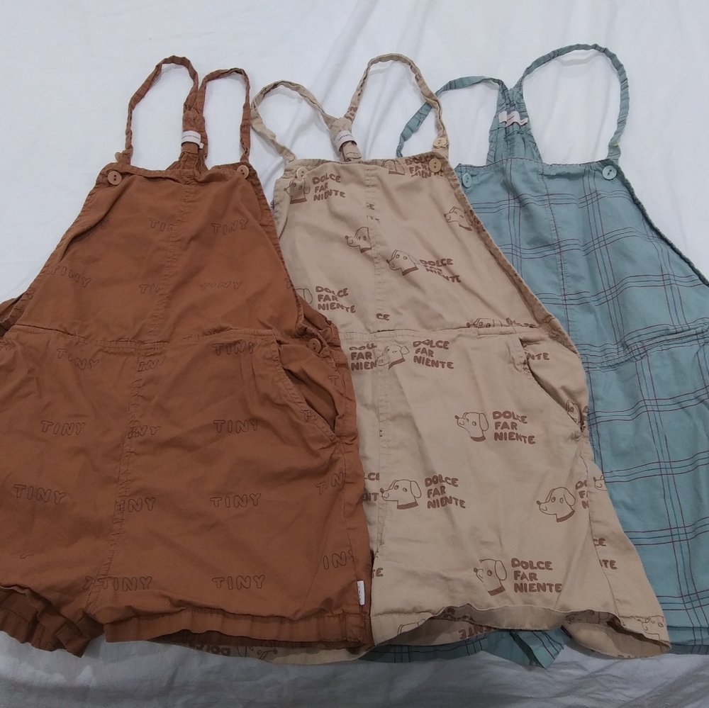 3 overalls 12yr from Tiny Cottons